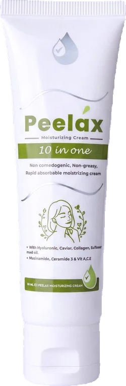Peelax Moisturizing Cream tube