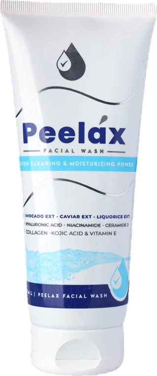 Peelax Facial Wash tube